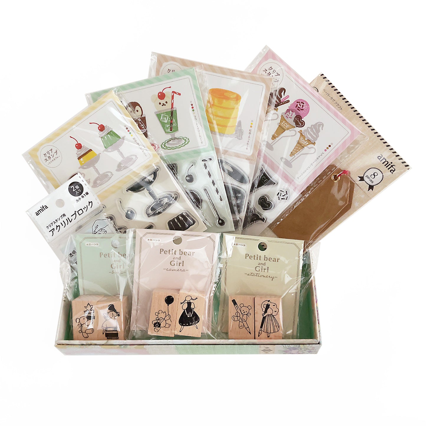 【はんこセット】数量限定・ときめき・メロボックス