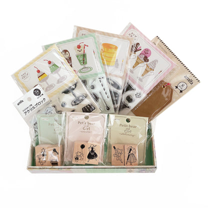 【はんこセット】数量限定・ときめき・メロボックス