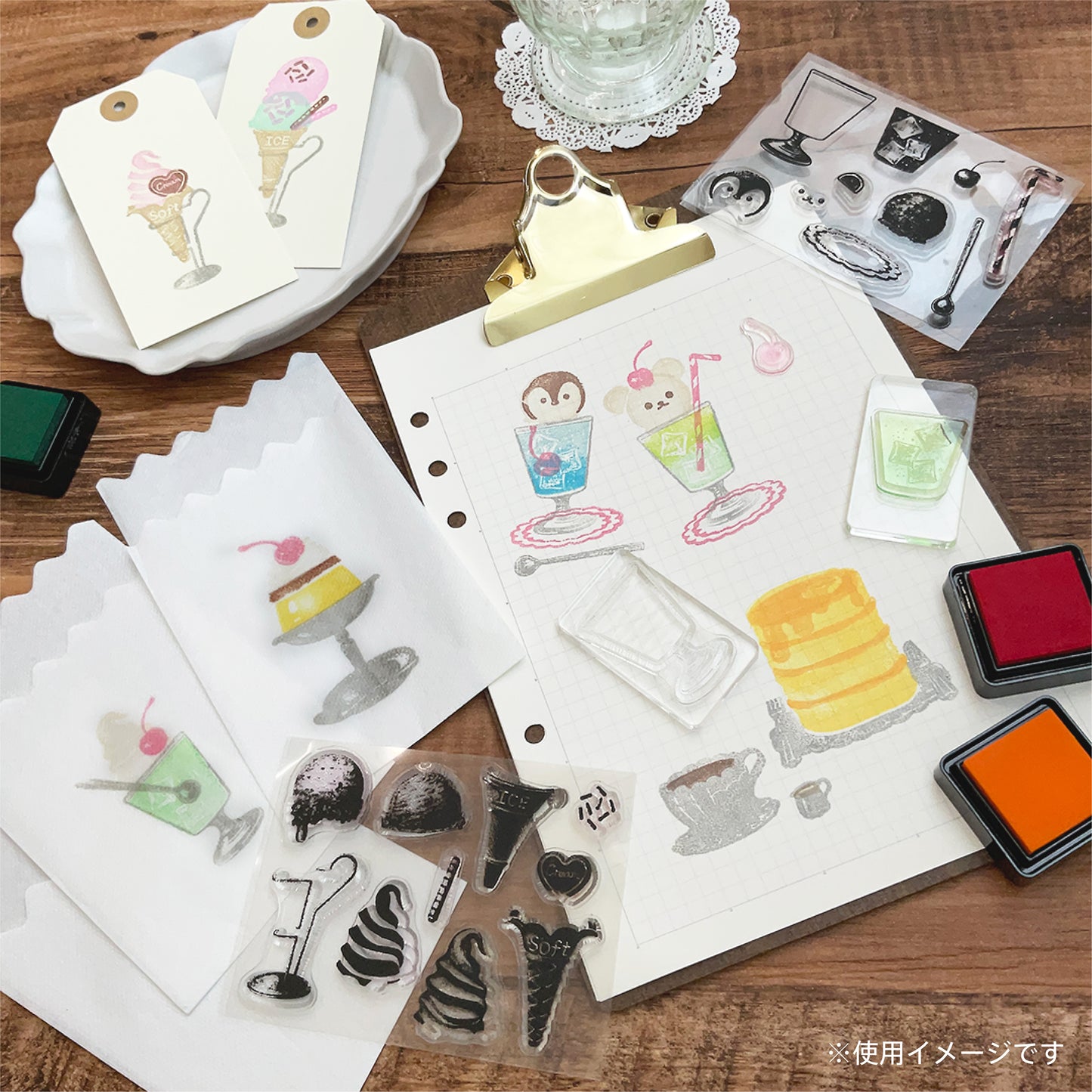 【はんこセット】数量限定・ときめき・メロボックス